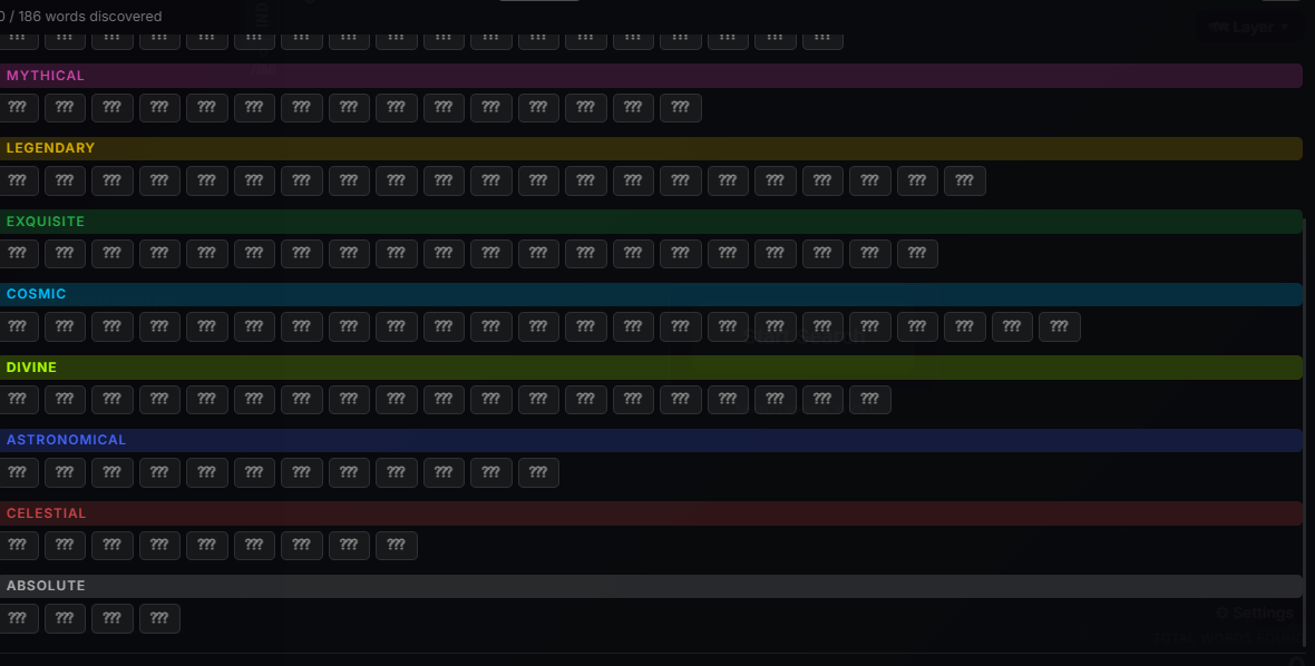 Screenshot 3 for WORD MINING GAMING [V2]