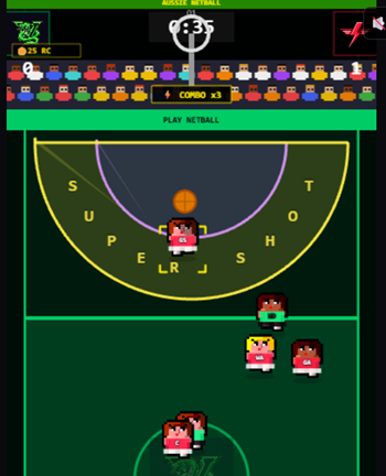 Netball Rampage Netball Rampage by grafixmechanix