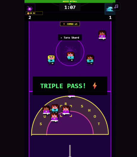 Netball Rampage Netball Rampage by grafixmechanix
