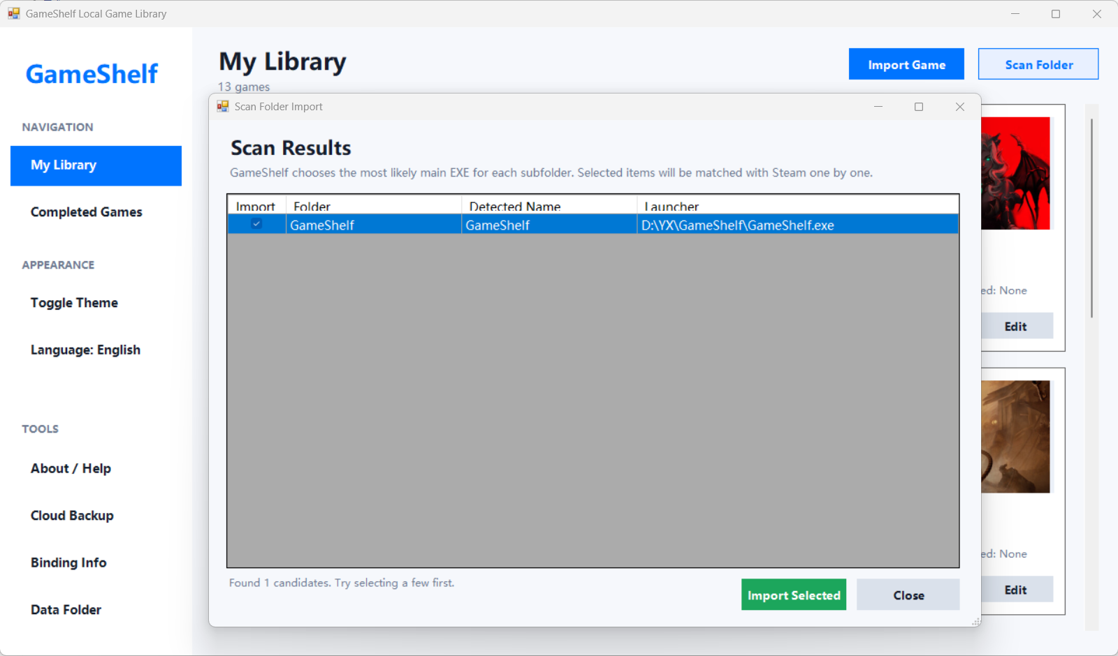 GameShelf - Local PC Game Library Manager by 8334545