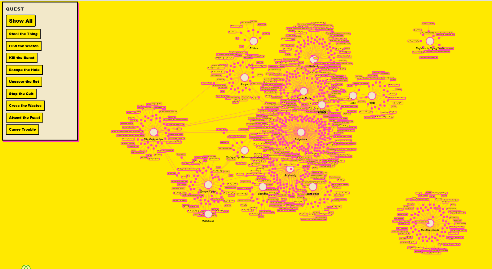 Screenshot 2 for Mork Borg - Map of All Adventures