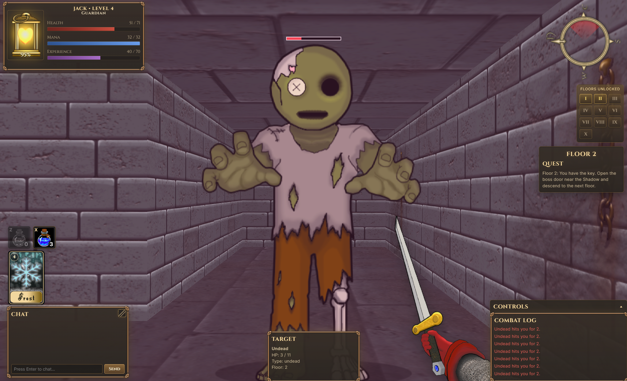 Screenshot 2 for Heart Light ♦ Knight of the Gnomes ♦ Demo