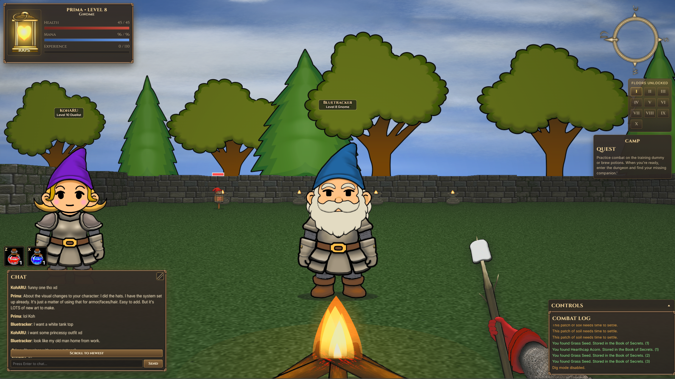 Screenshot 3 for Heart Light ♦ Knight of the Gnomes ♦ Demo