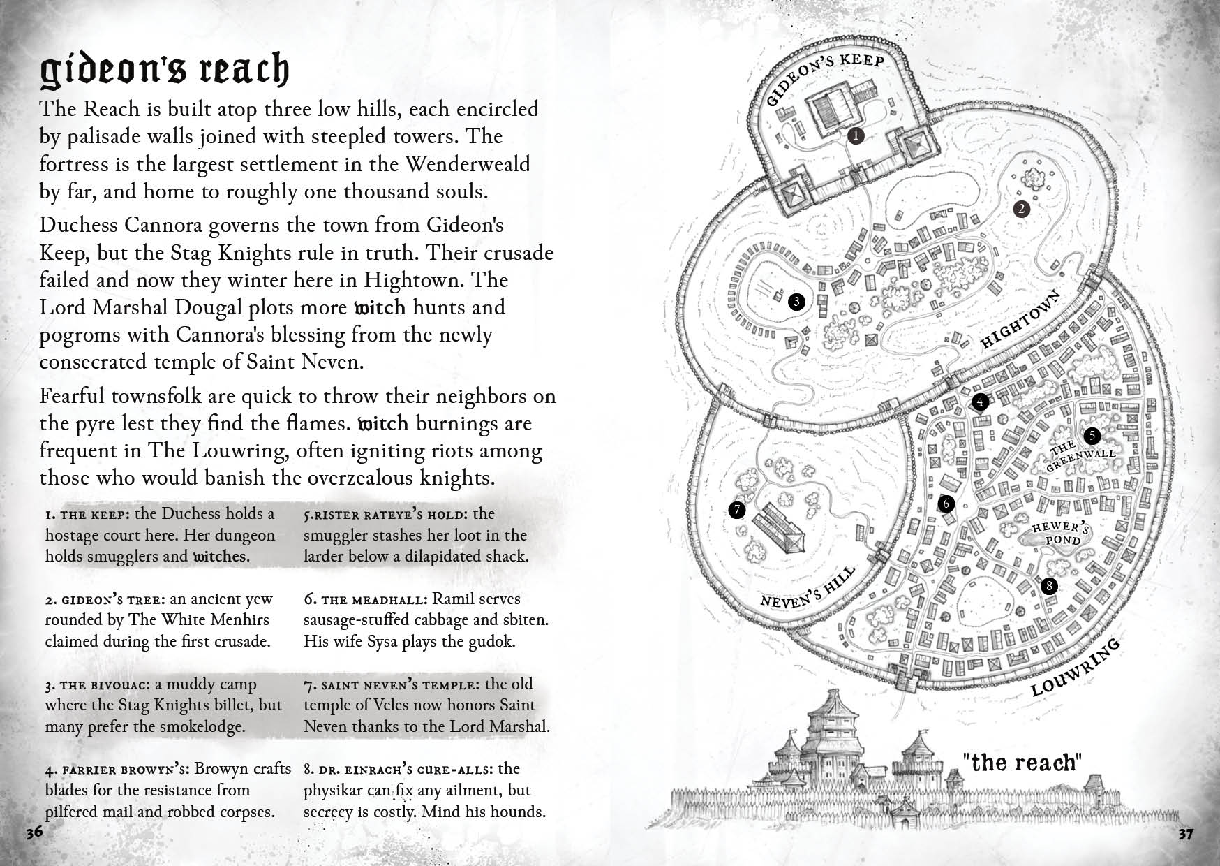 Screenshot 4 for Witches of the Wenderweald: Basic Rules