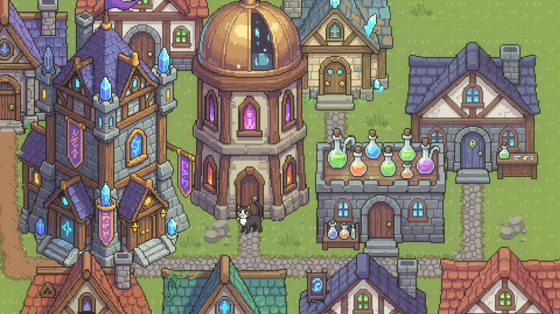 Wizard Rune Buildings Wizard Academy Buildings Pack by MutterPixel Studio