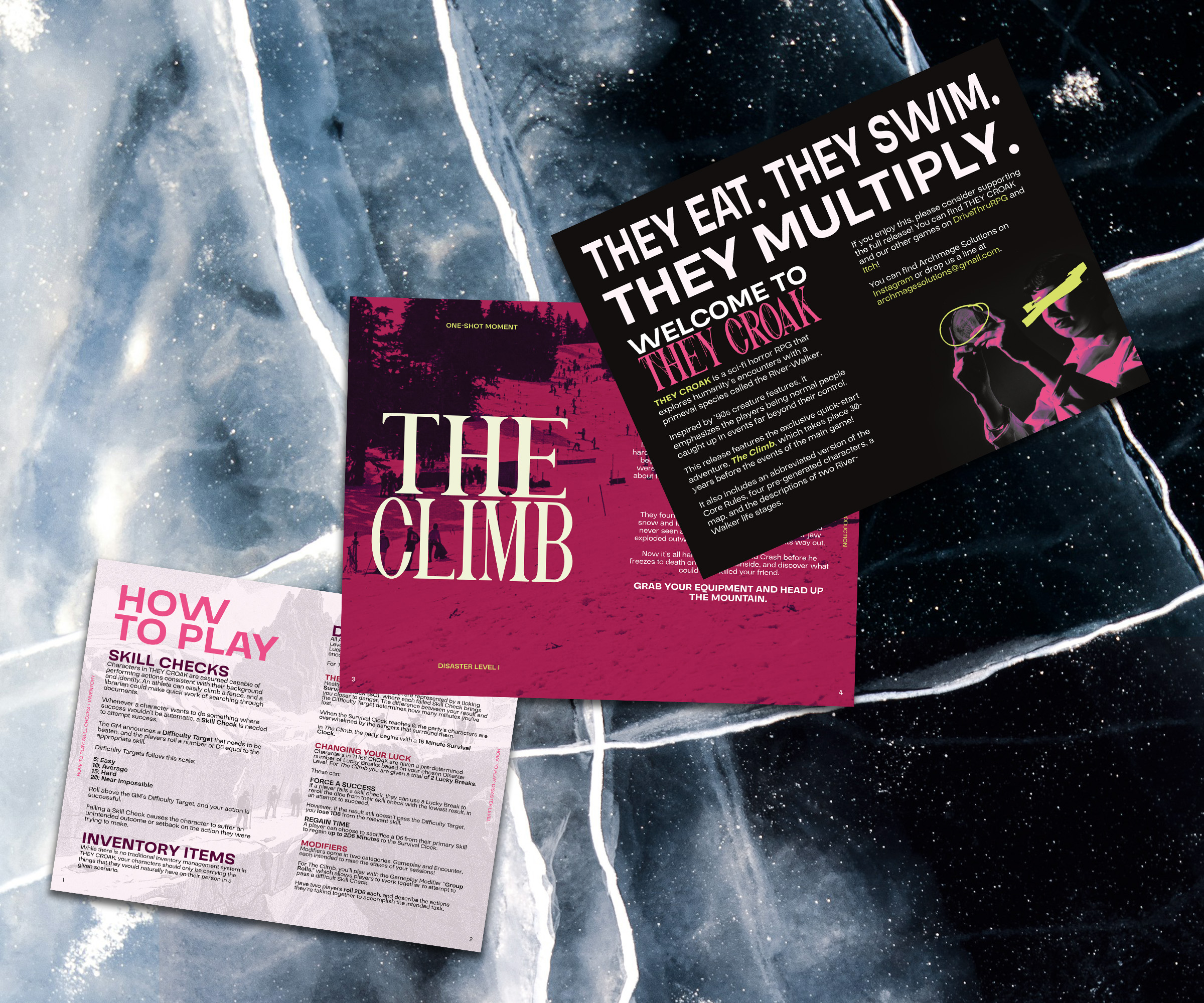 Screenshot 3 for THEY CROAK: Quick-start Guide + Adventure