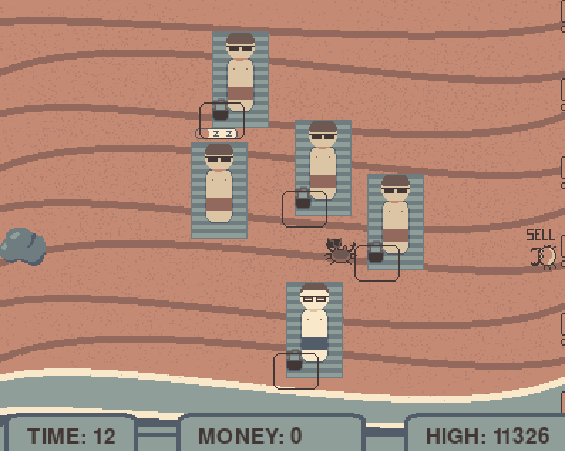 Screenshot 2 for A Burglar at the Beach