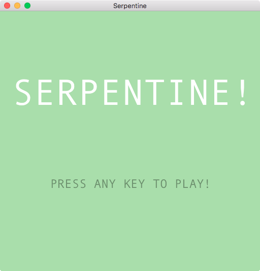 Serpentine