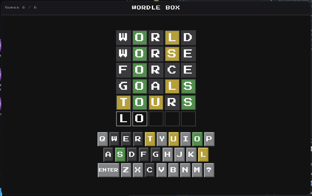 Screenshot 3 for Wordle Box