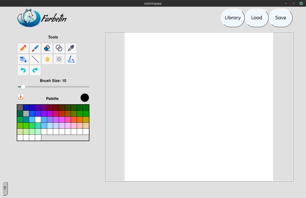 Screenshot 2 for Farbetin - Coloring Book App (demo)