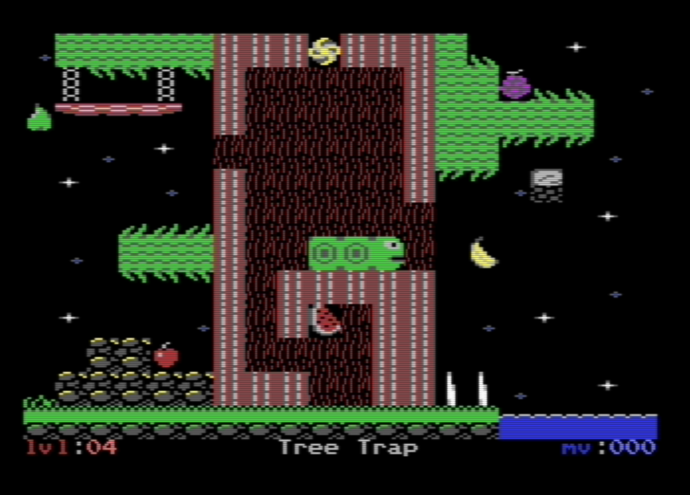 Screenshot 4 for Gravity Snake (C64)