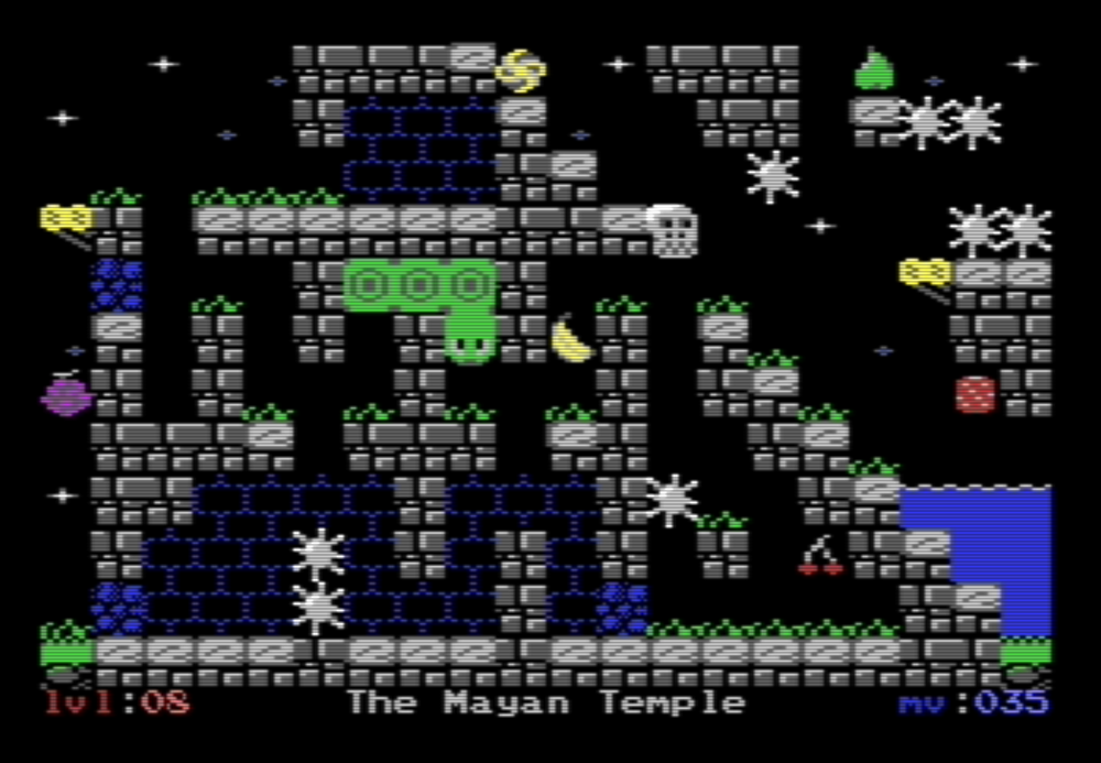 Screenshot 5 for Gravity Snake (C64)
