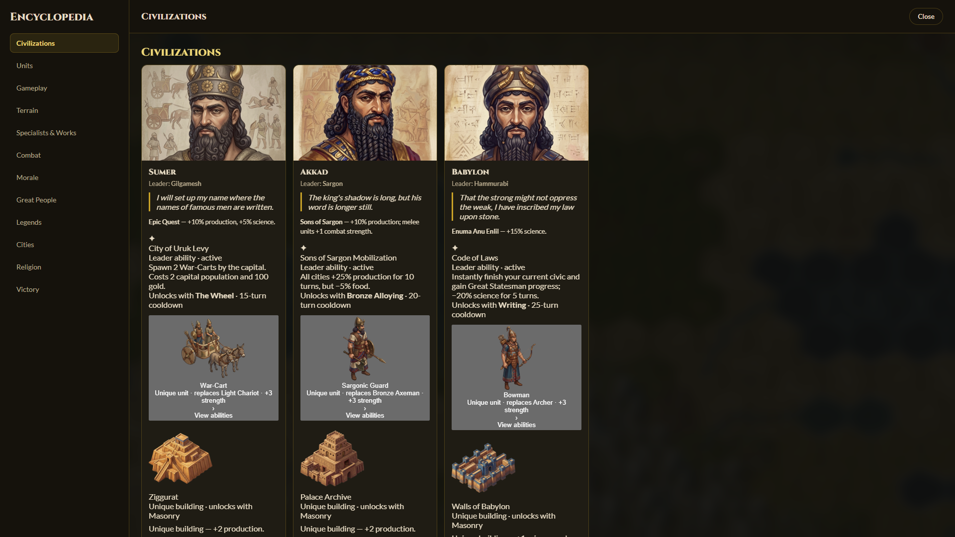 Screenshot 3 for Rise of Civilizations