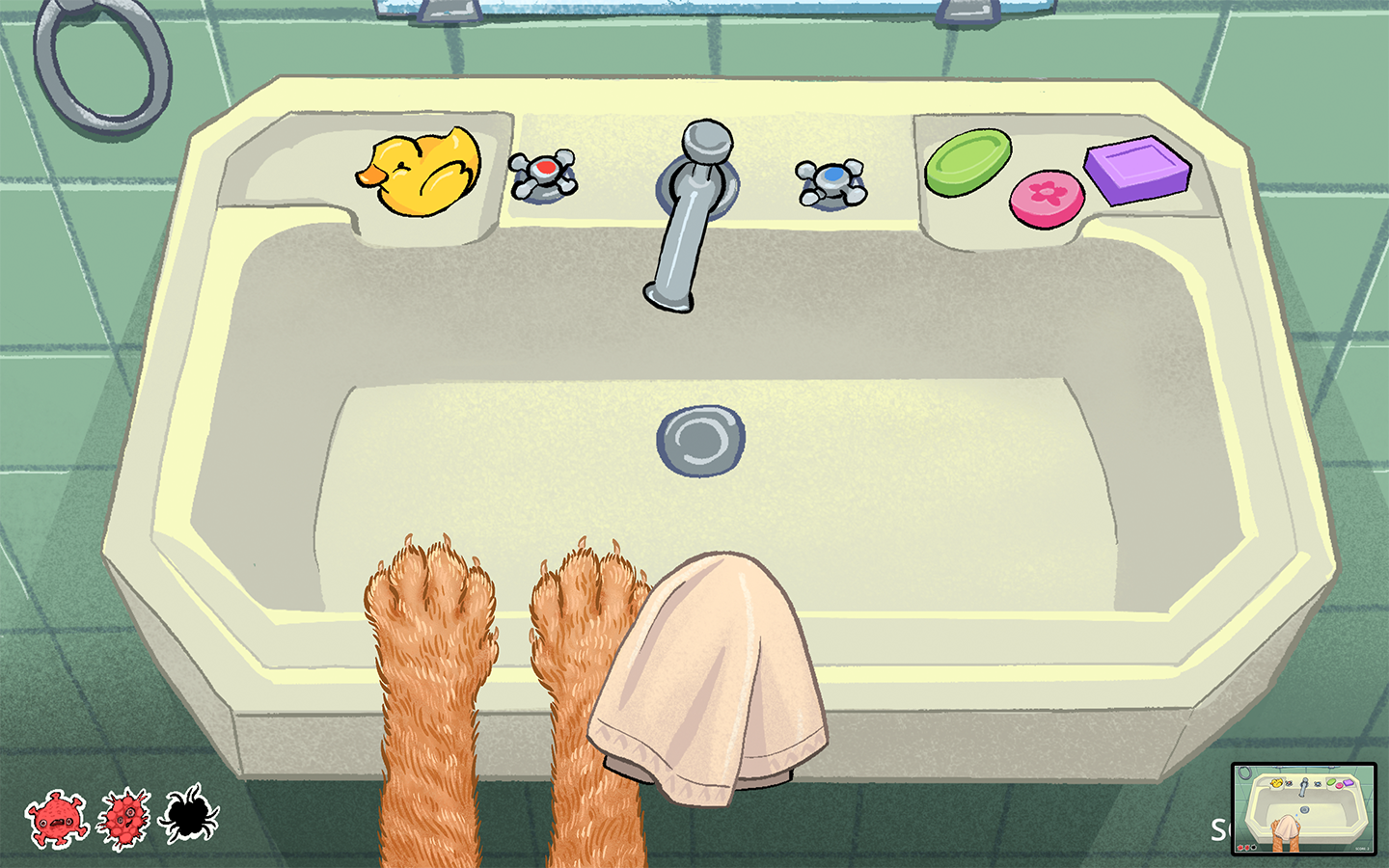 Screenshot 3 for Wishy Washy - A hand washing game