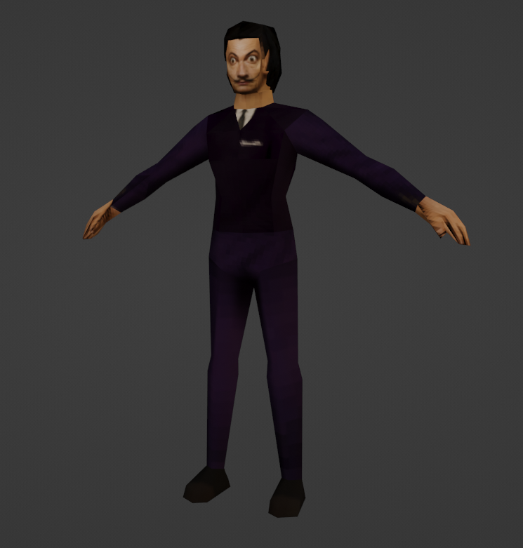 PSX Rigged characters : Photo-Mapped Retro Pack by Anwar2077