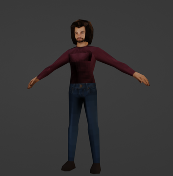 PSX Rigged characters : Photo-Mapped Retro Pack by Anwar2077
