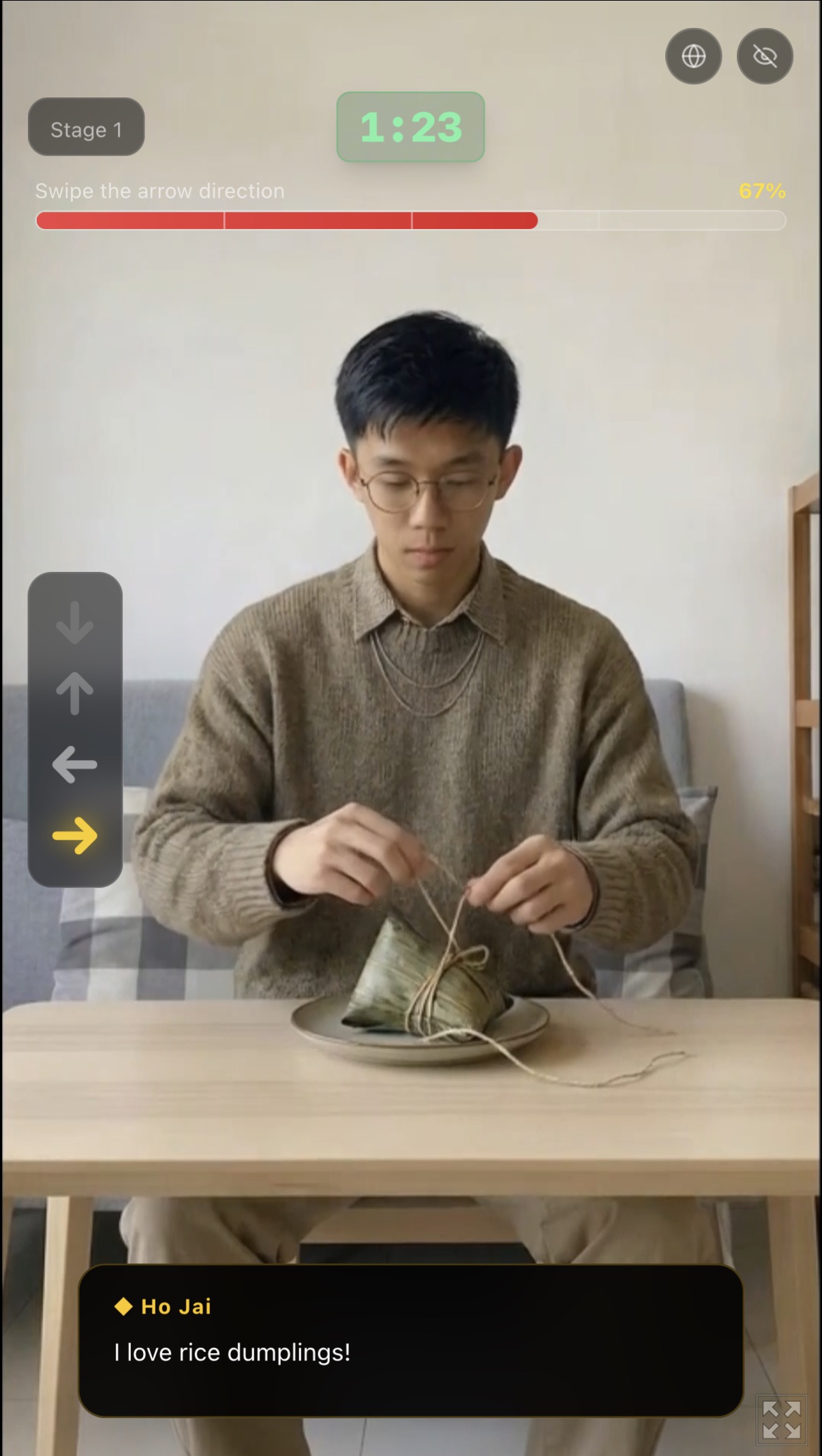 Screenshot 2 for Unwrap the Dumpling 剝肉粽 (Demo)