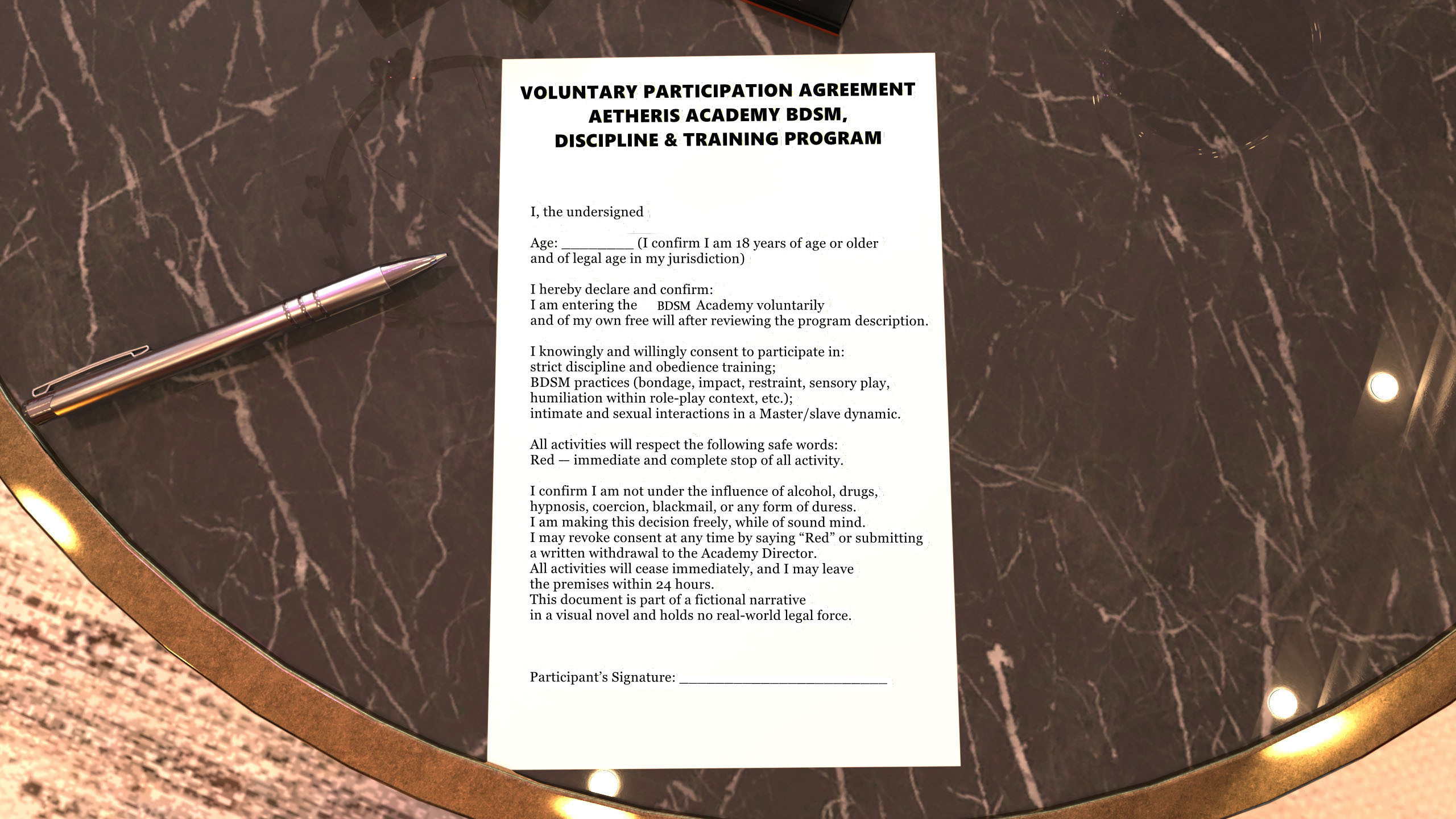Screenshot 7 for BDSM Academy [Prologue] [BDSM, harem, 3d, porn game, Adult VN 18+, sex]