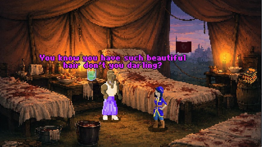Screenshot 8 for 1565 - The Great Siege (A Point & Click Adventure)