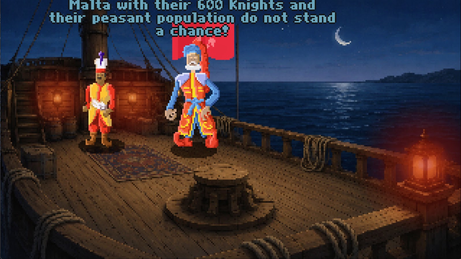 Screenshot 7 for 1565 - The Great Siege (A Point & Click Adventure)