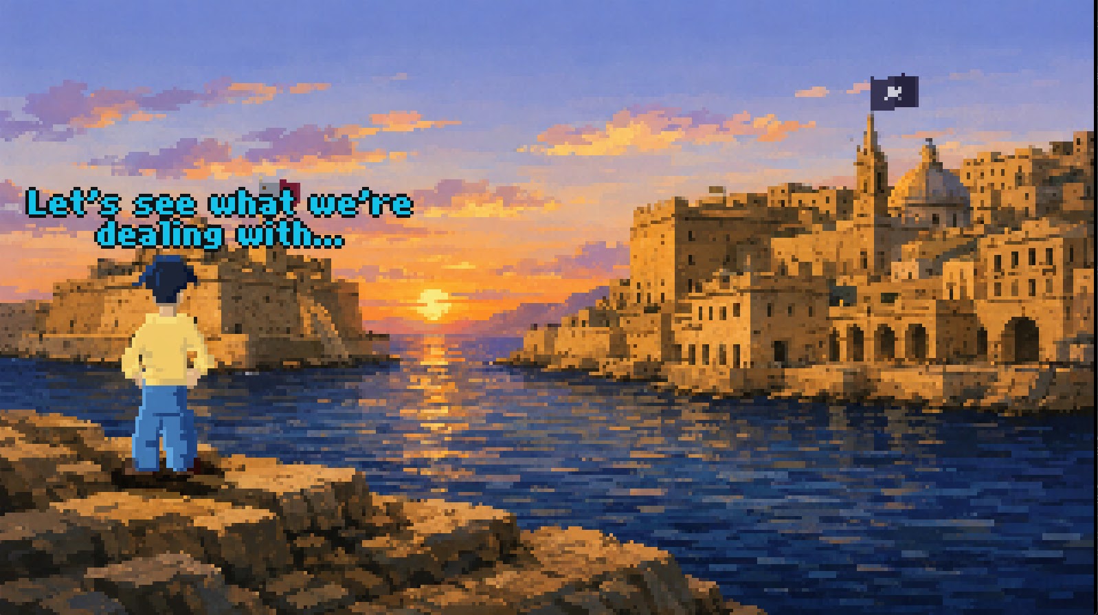 Screenshot 2 for 1565 - The Great Siege (A Point & Click Adventure)