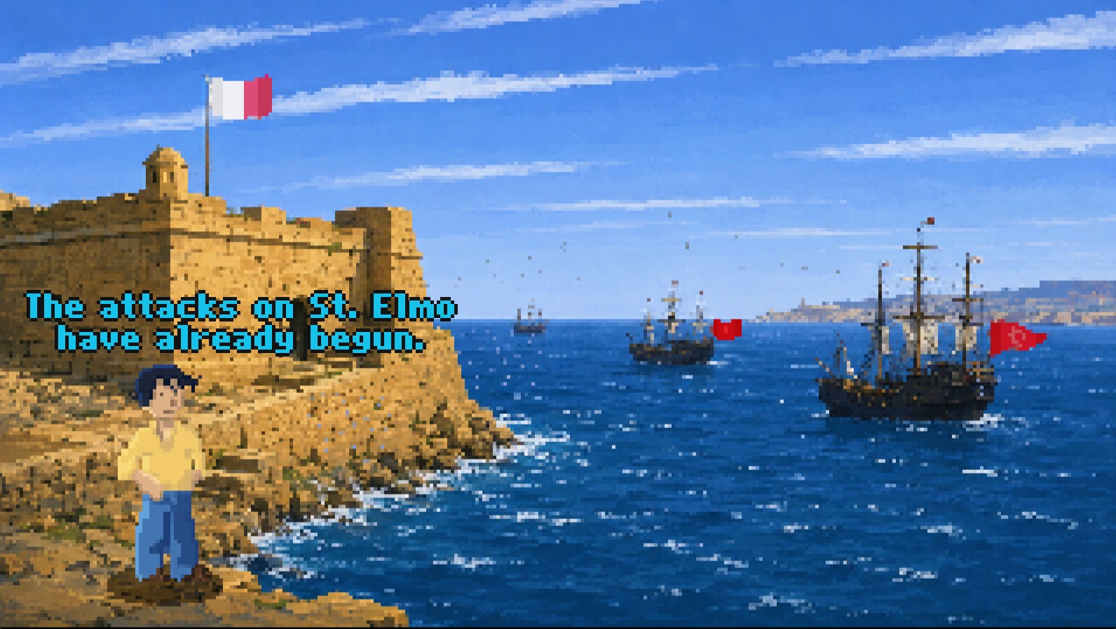 Screenshot 5 for 1565 - The Great Siege (A Point & Click Adventure)