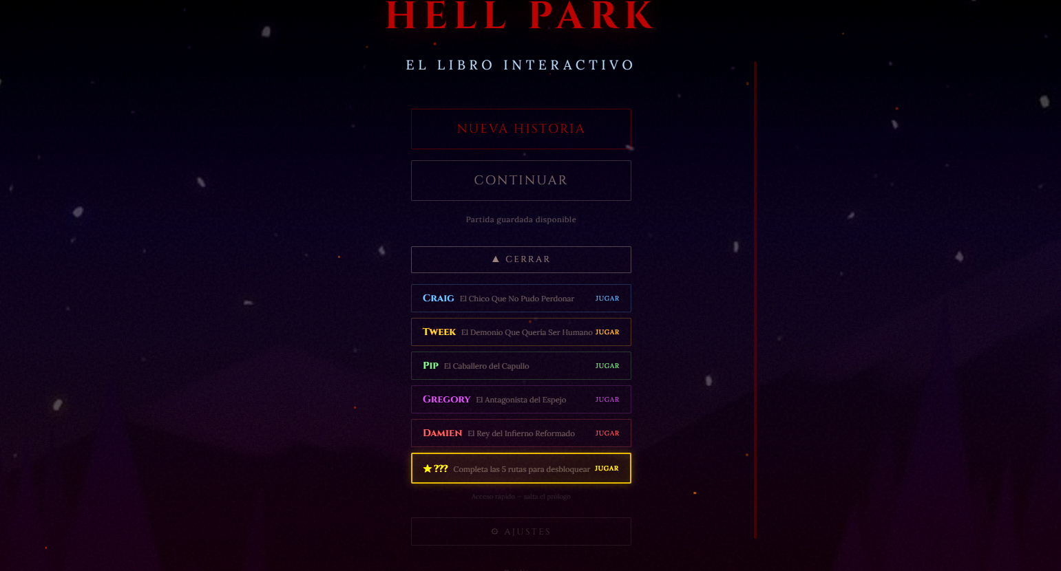 Screenshot 5 for Hell Park La Novela Interactiva