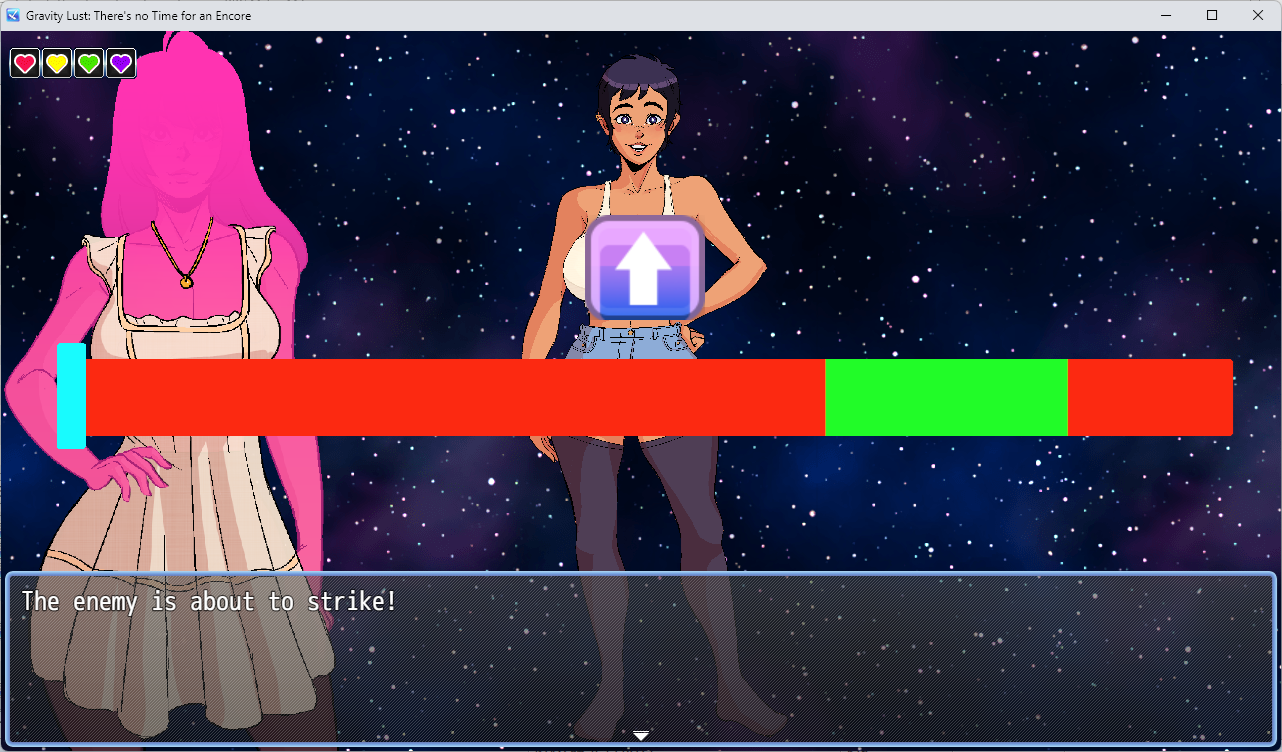 Screenshot 3 for Gravity Lust: There's no Time for an Encore