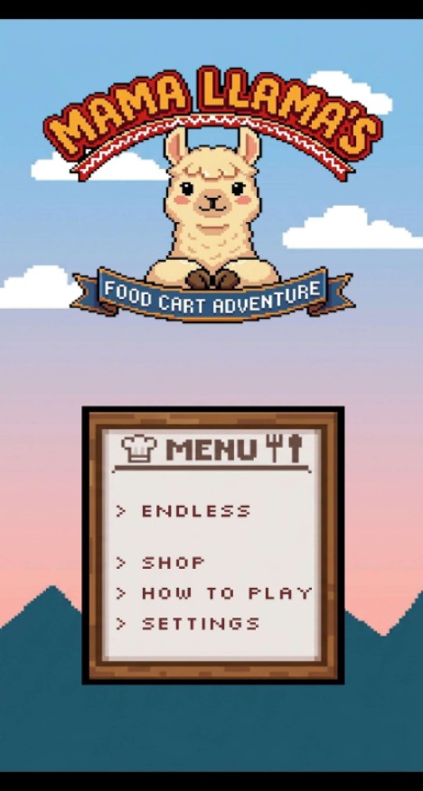 Screenshot 2 for Mama Llama's Food Cart Adventures - Full Game