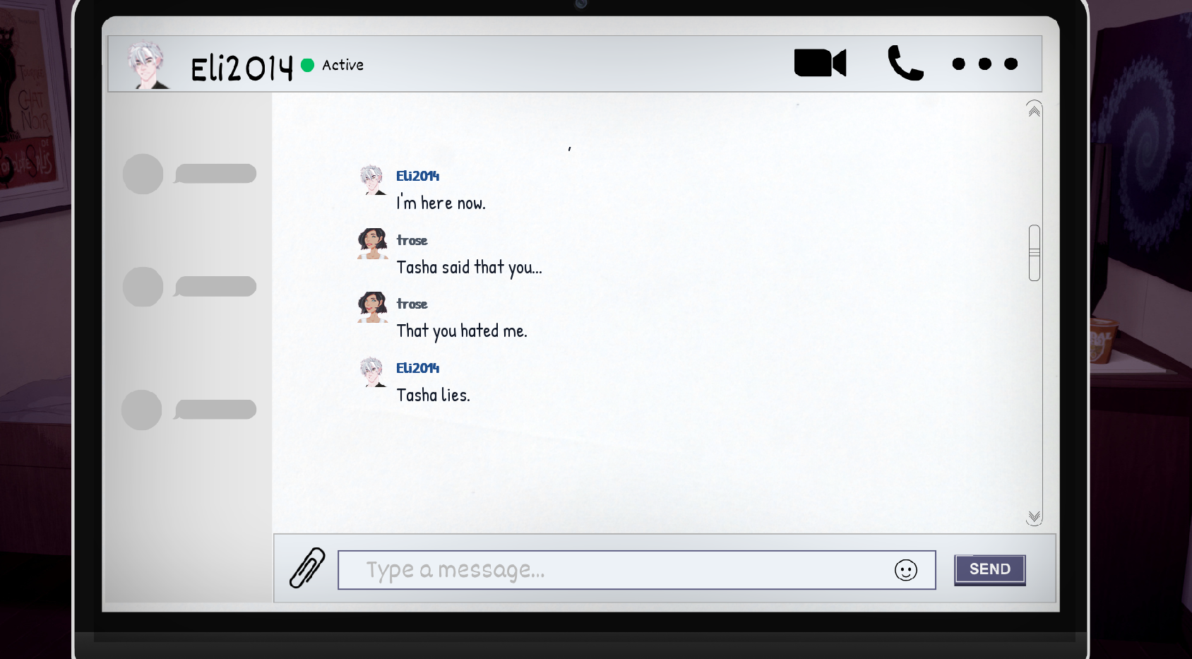 Screenshot 2 for Last Seen Online (Game Jam Edition)