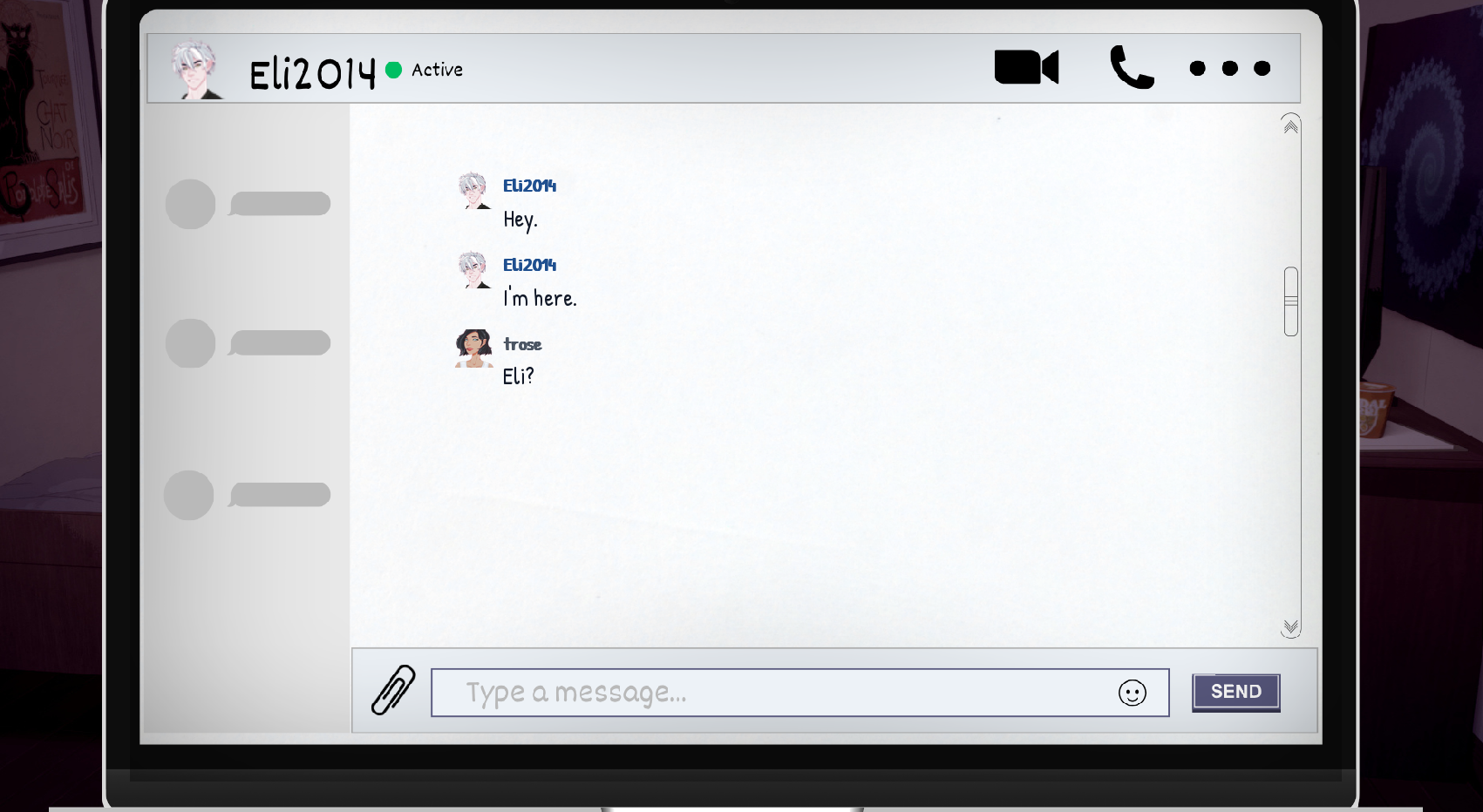 Screenshot 3 for Last Seen Online (Game Jam Edition)