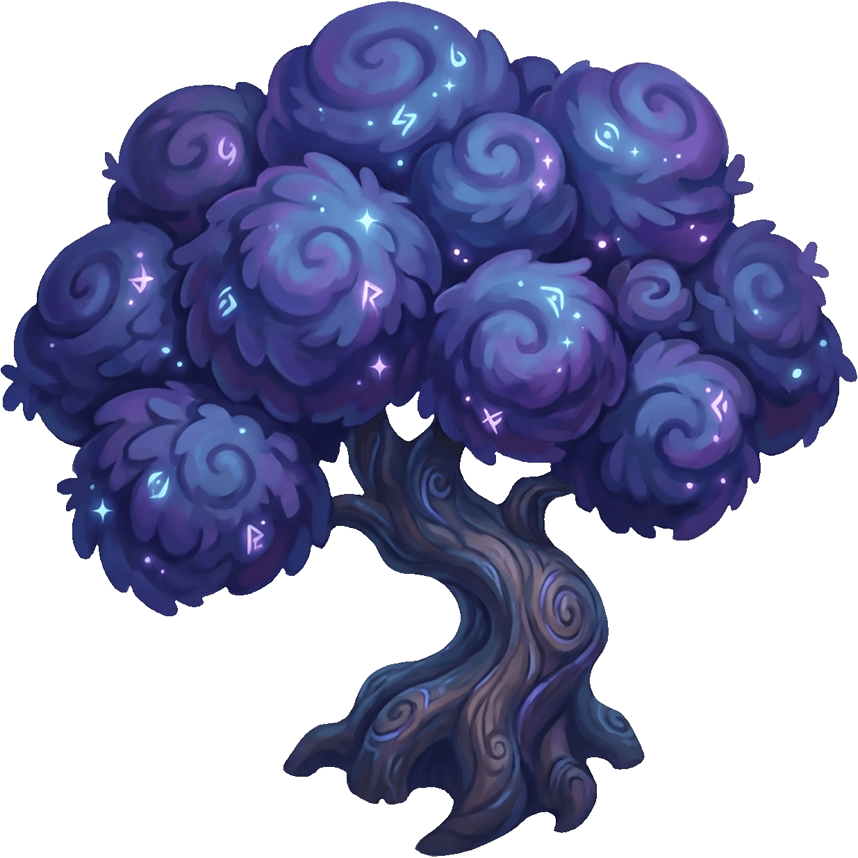 [FREE] 100 Tree & Forest Assets // Fantasy Style // 256px Grid Ready ...