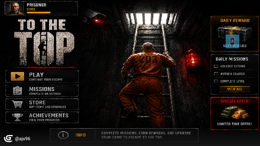 Screenshot 3 for PRISON ESCAPE: To the top