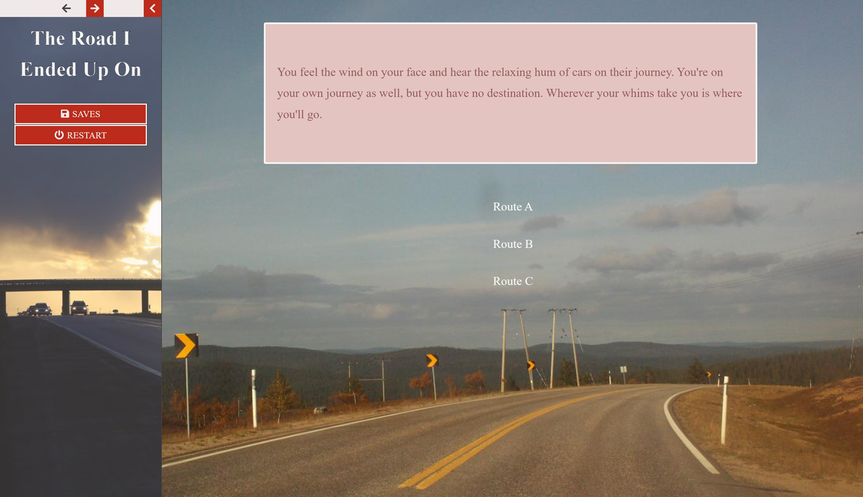 Screenshot 2 for The Road I Ended Up On
