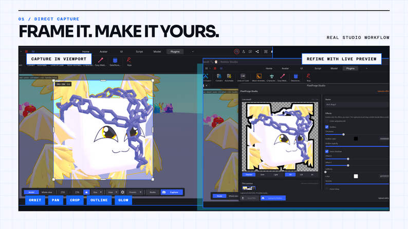 PixelForge - 3D Icon Studio [Roblox] by Ripper