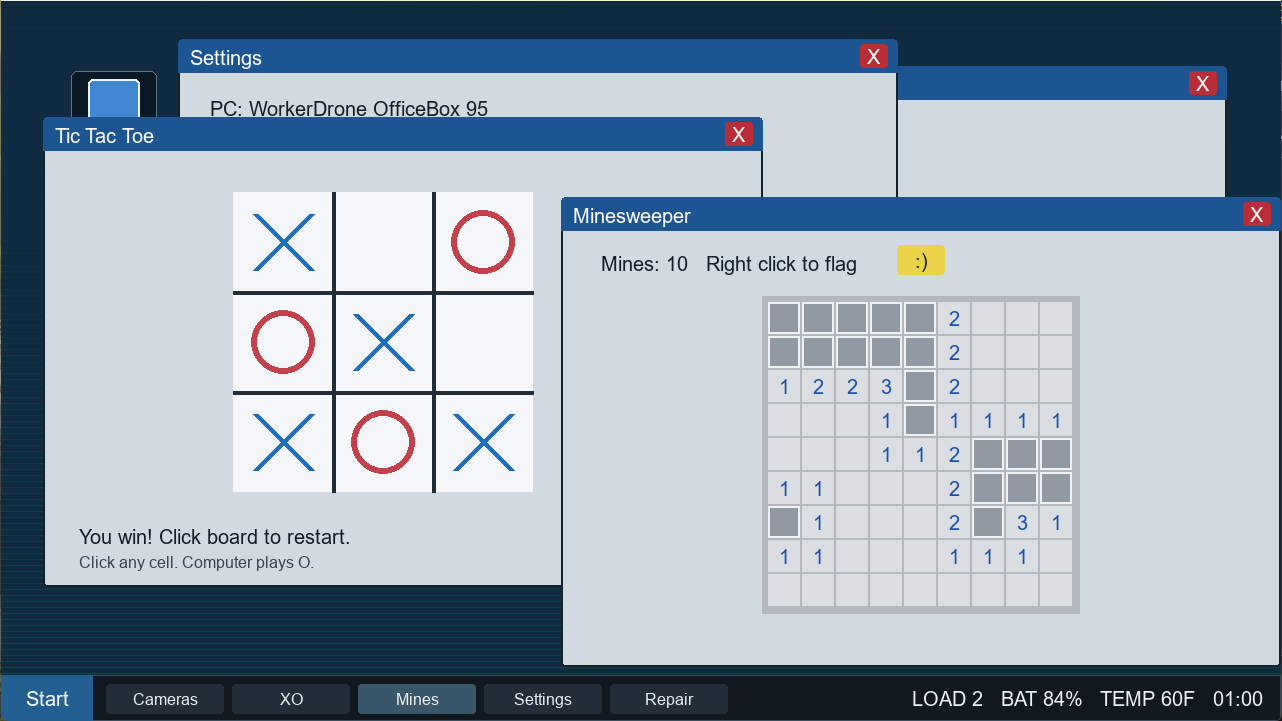Screenshot 2 for Six Nights With Murder Drones: REMASTERED