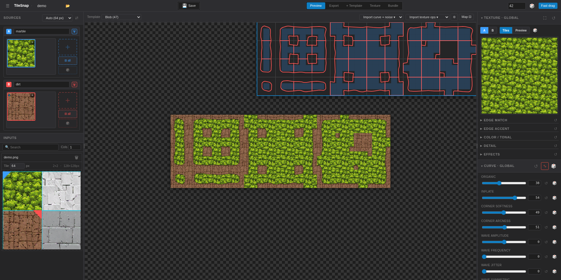 Edge / transition preview