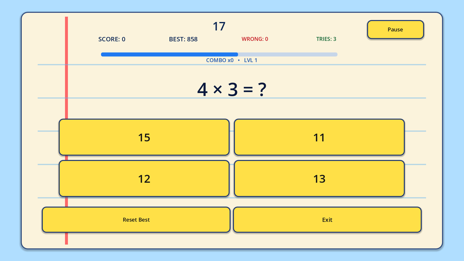 Screenshot 5 for Math Rush: Brain Sprint