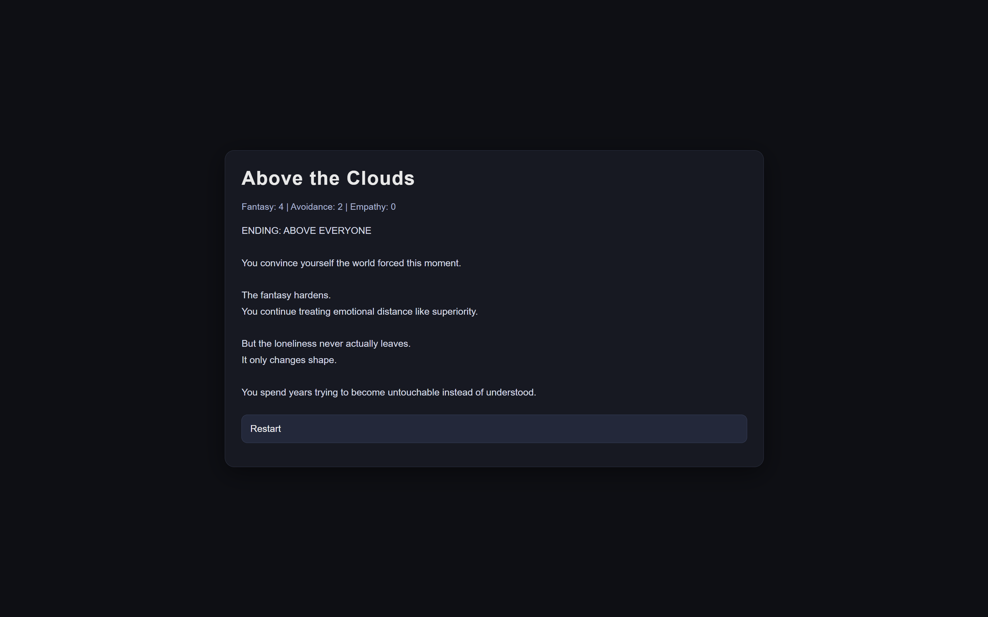 Screenshot 3 for Above the Clouds