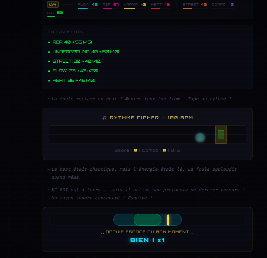 Screenshot 4 for Cyber Rap RPG