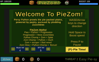 PieZom game preview