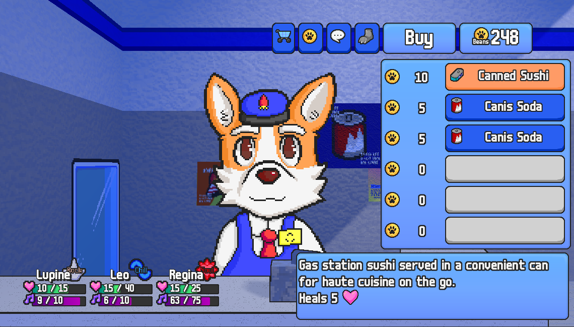 Screenshot 5 for New Canon: The Mane-Tailed Wolf and the Unspeakable Truth of the Universe - Chapter 1 Demo