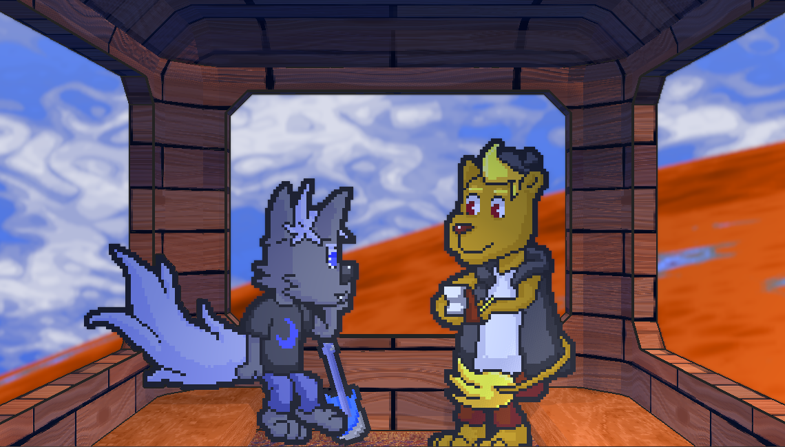 Screenshot 4 for New Canon: The Mane-Tailed Wolf and the Unspeakable Truth of the Universe - Chapter 1 Demo