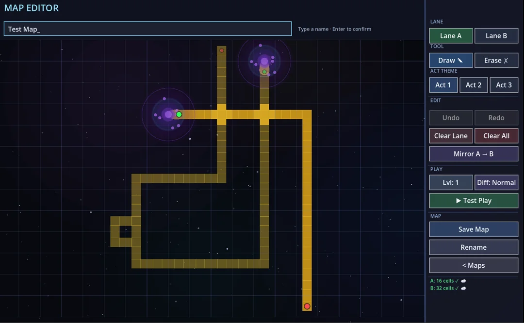 Screenshot 3 for Void Sentinel TD