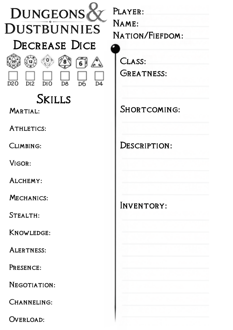 Screenshot 5 for DUNGEONS & DUSTBUNNIES RPG