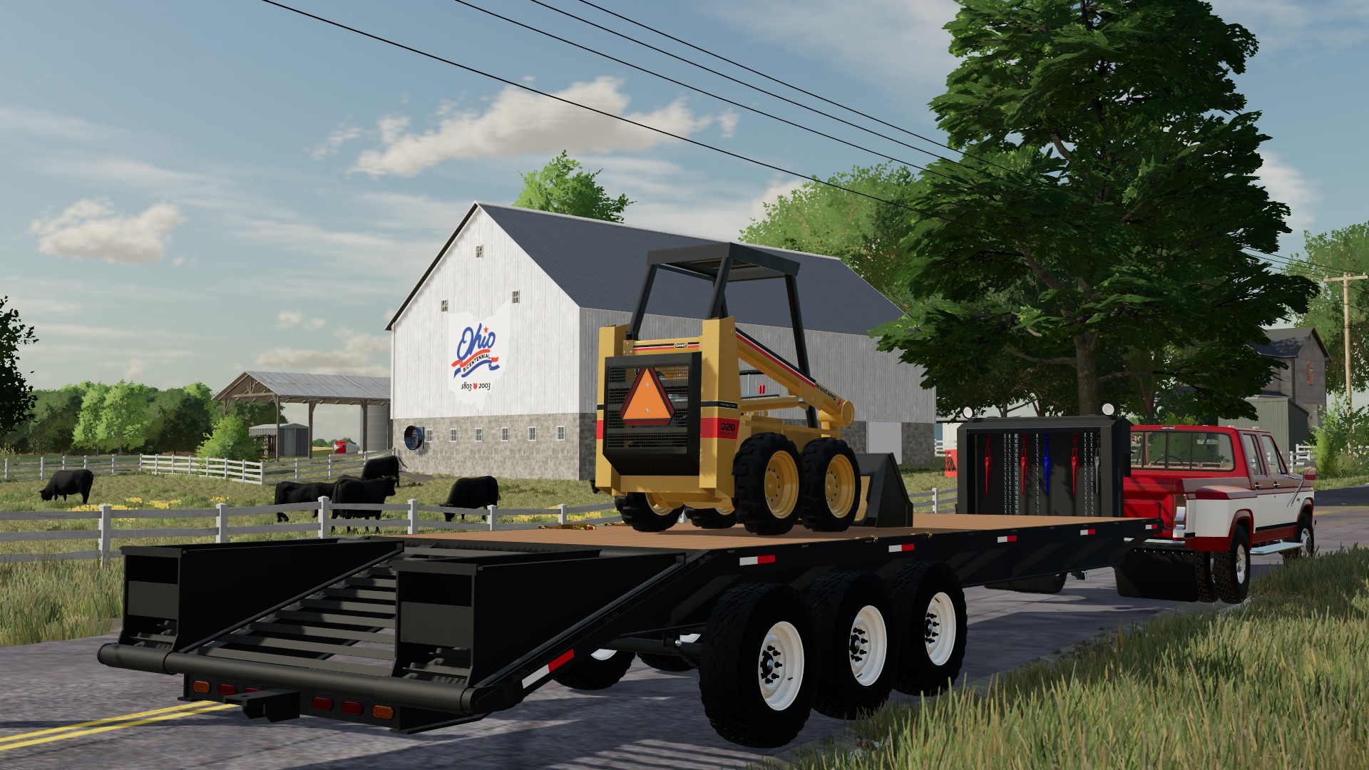Screenshot 3 for John Deere 90 / Owatonna Mustang 320 Skid Steers - FS22