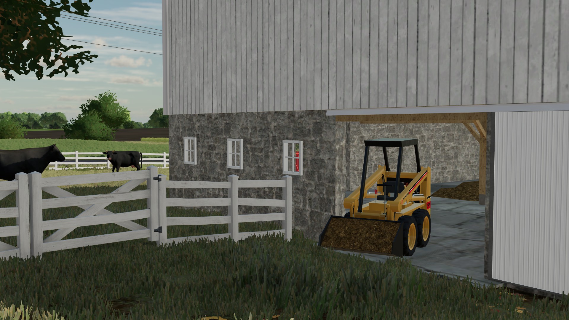 Screenshot 4 for John Deere 90 / Owatonna Mustang 320 Skid Steers - FS22