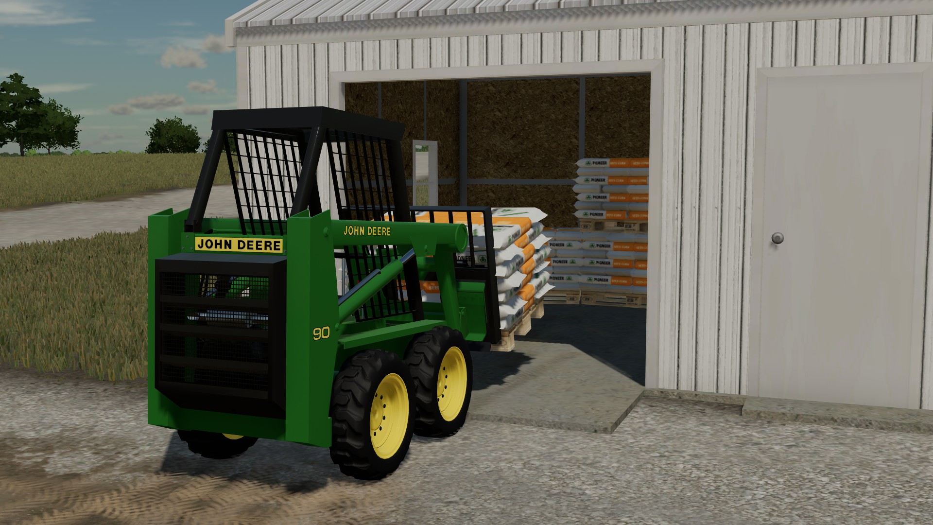 Screenshot 6 for John Deere 90 / Owatonna Mustang 320 Skid Steers - FS22