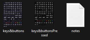 Pixelated Input Icons Asset by DavidMunoz