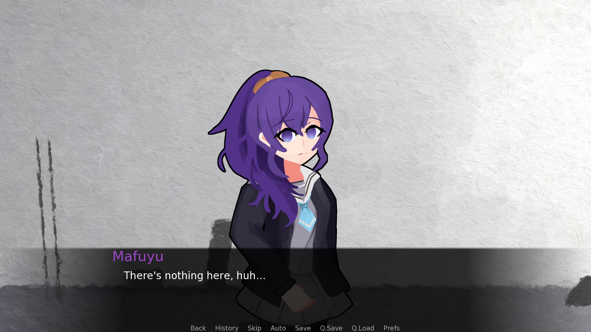 Screenshot 2 for Project Sekai Fangame - Mafukasa VN - A Blank World